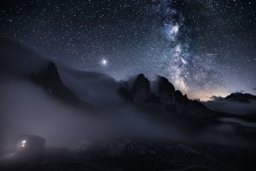 Voie lactée à Tre Cime | Paysage de nuit © Pierre ROLIN - Photographe Nancy - Lorraine / Grand Est