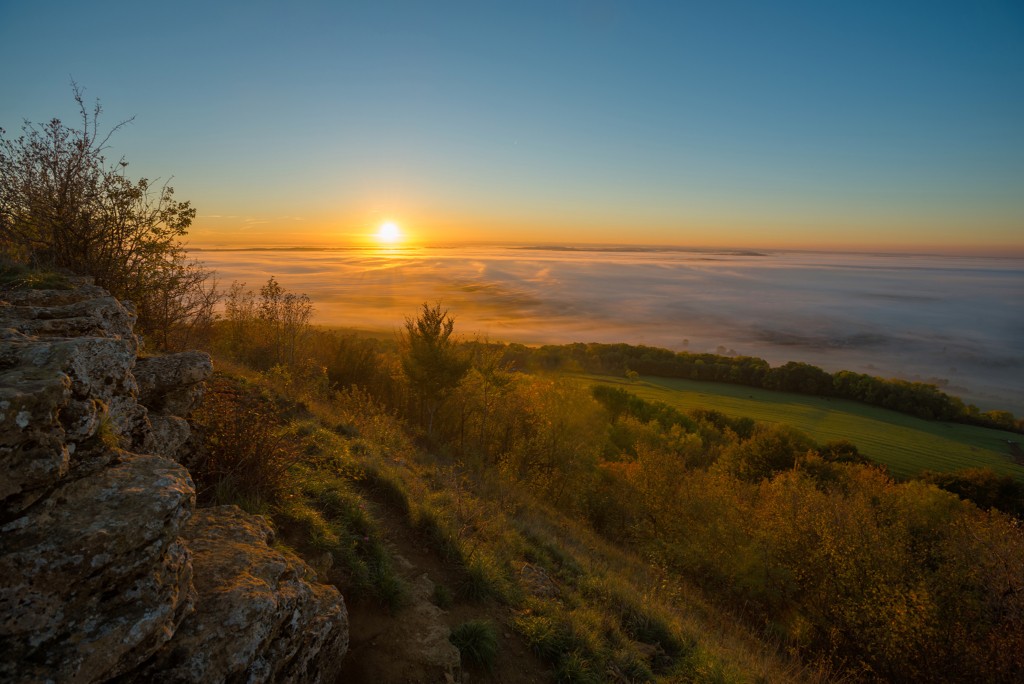 Lever de soleil et mer de nuages | Paysages diurnes © Pierre ROLIN - Photographe Nancy - Lorraine / Grand Est