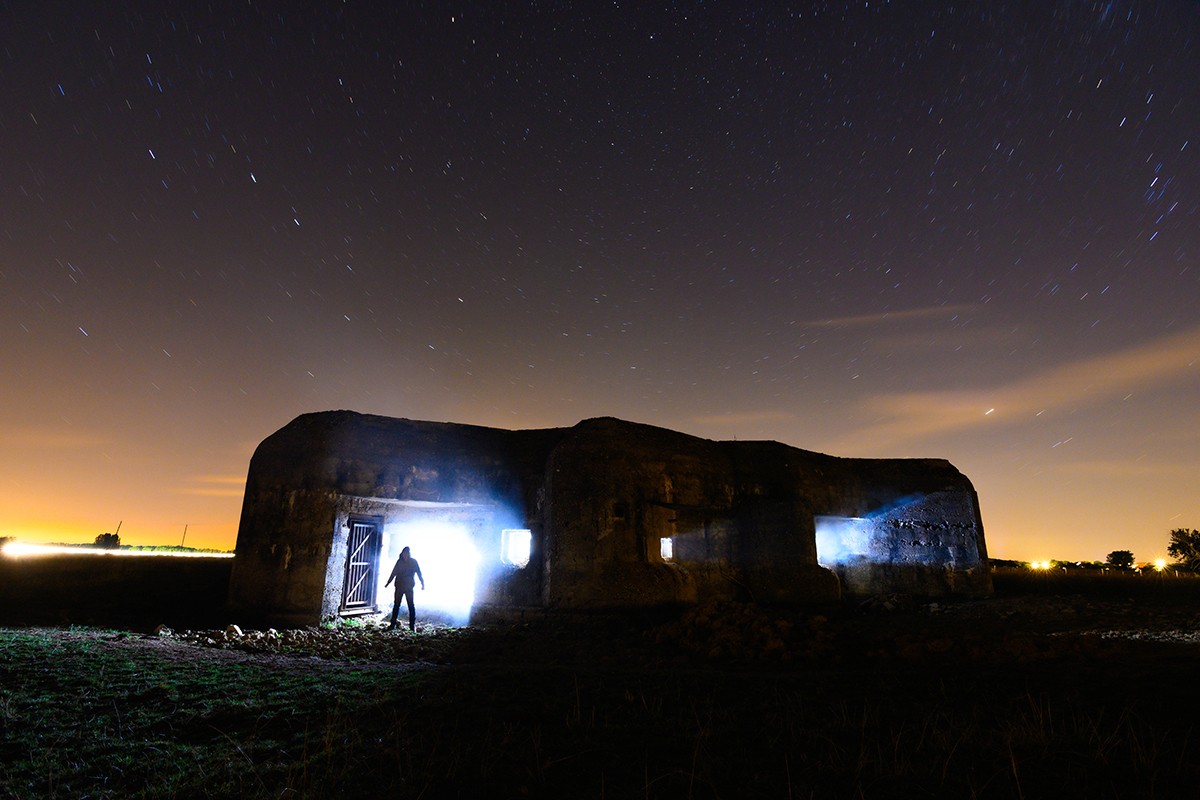 Partie 1 - Bunker fumigène et flash | Paysages nocturnes © Pierre ROLIN - Photographe Nancy - Lorraine / Grand Est