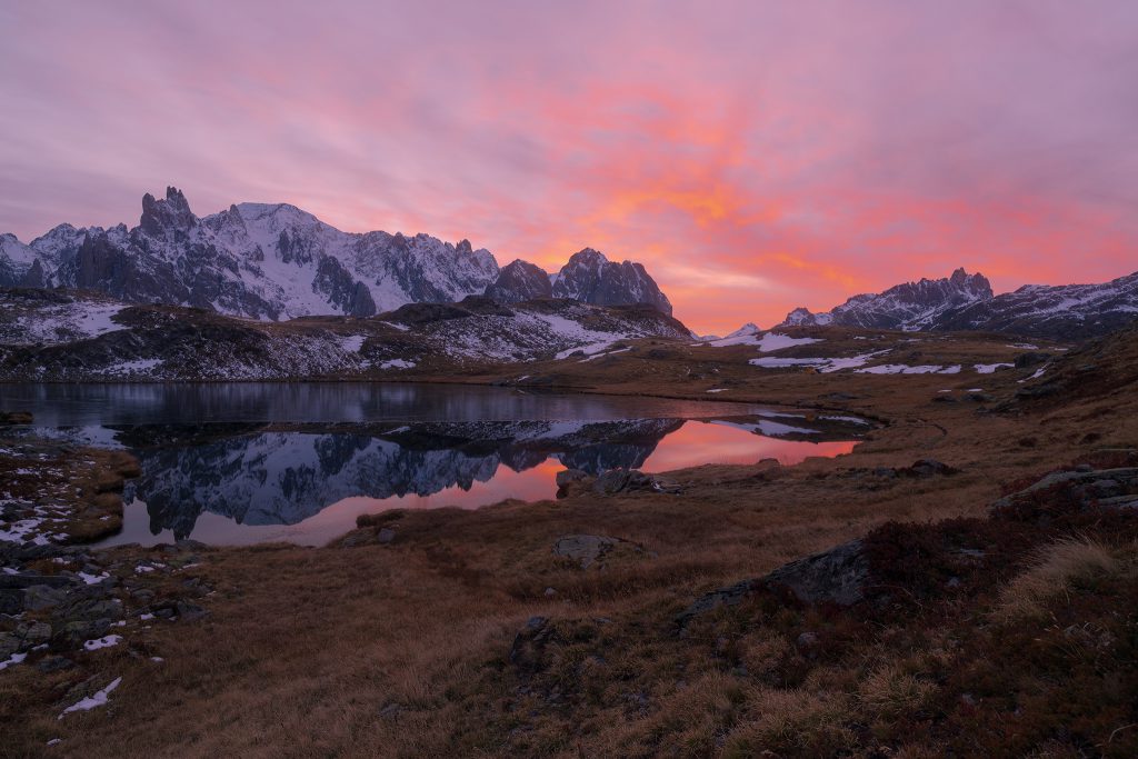Coucher de soleil au Lac Long | Vallée de la Clarée © Pierre ROLIN - Photographe Nancy - Lorraine / Grand Est