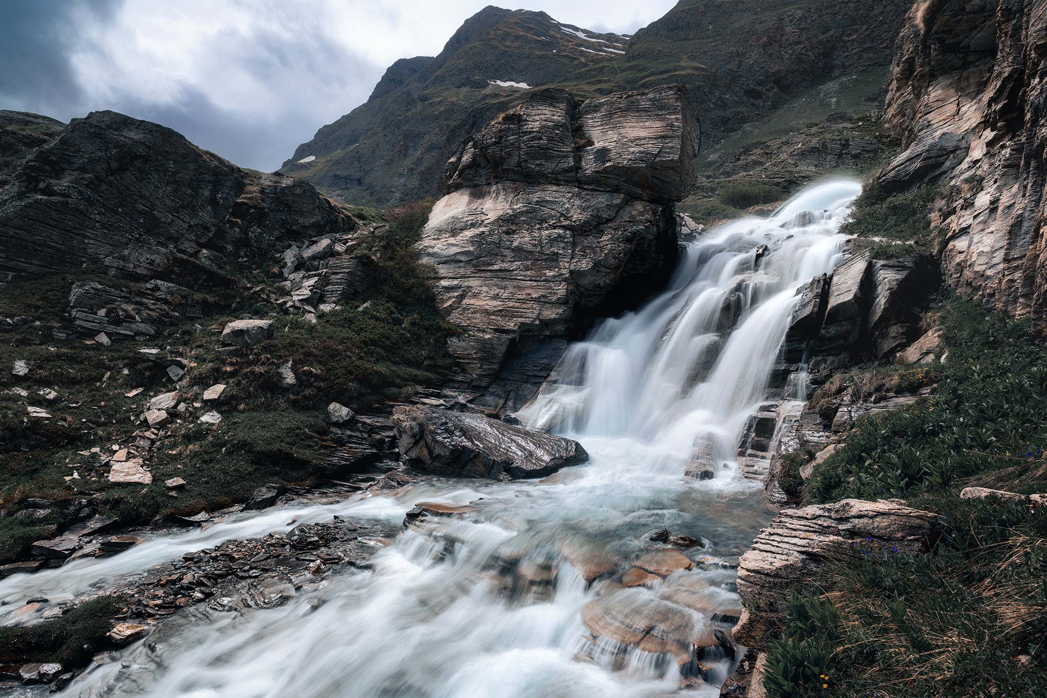 Les cascades de la Vanoise