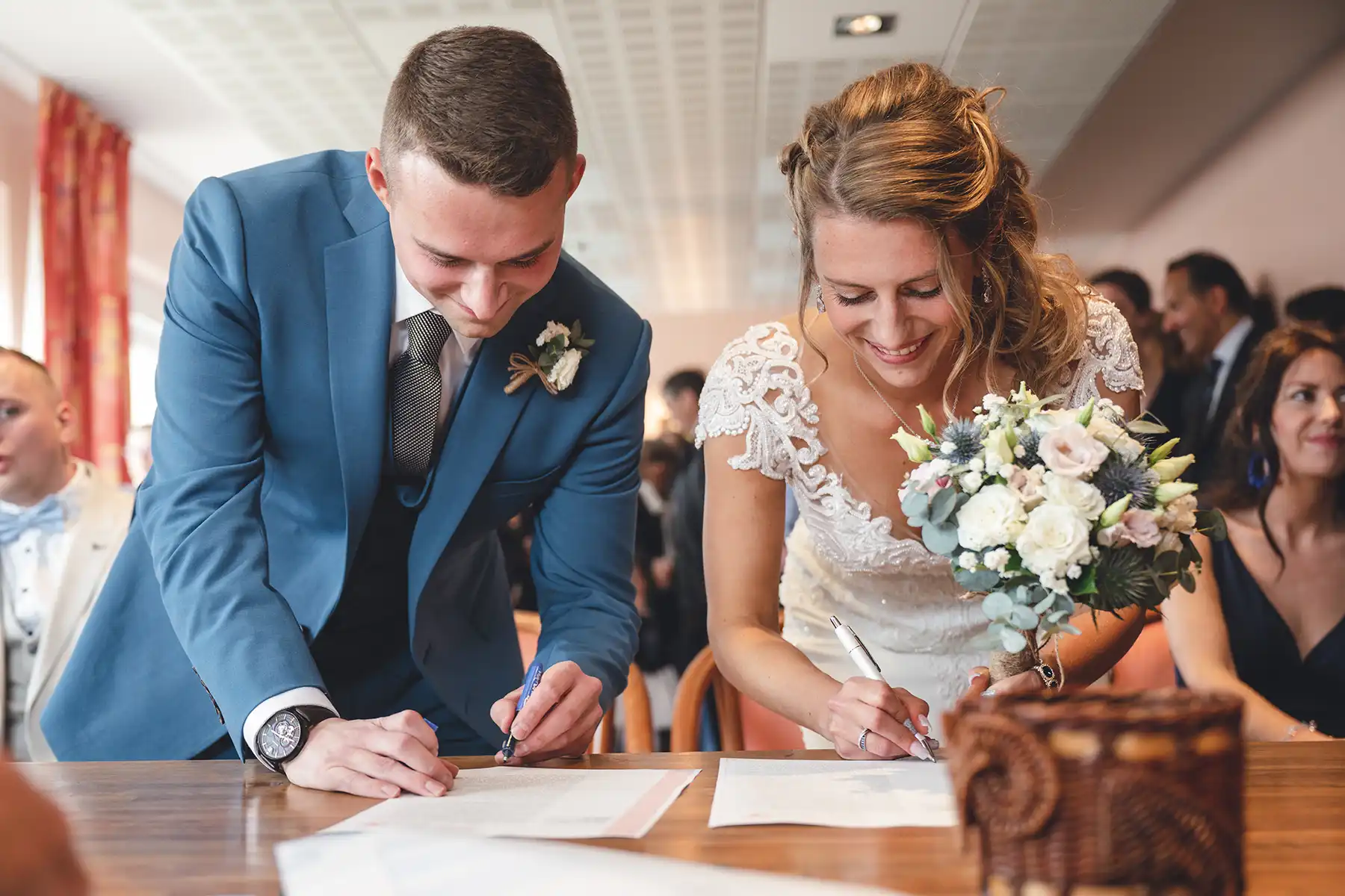 Signature des mariés © Pierre ROLIN - Photographe mariage Nancy - Lorraine / Grand Est